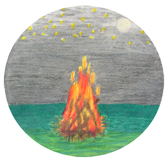 Mandala Bon Fire